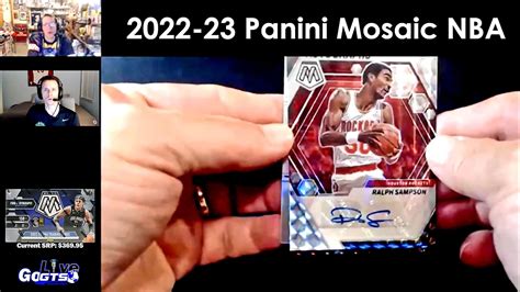 Box Break Panini Mosaic Nba Basketball Cards