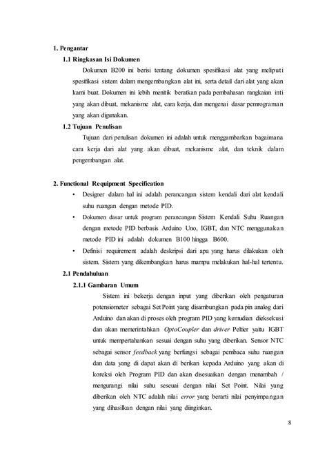 Sistem Kendali Suhu Ruangan Dengan Metode Pid Berbasis Arduino Uno