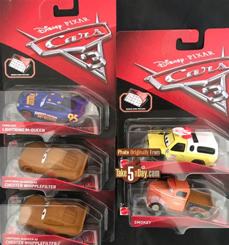 Take Five A Day Blog Archive Mattel Disney Pixar Cars 3 The U Singles Case With Mini Posters