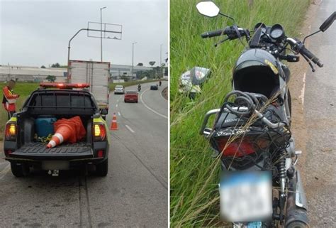 Motociclista De Aplicativo Sem Cnh Sofre Acidente E Deixa Passageiro