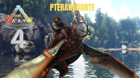 Domamos Finalemnte Um Pteranodonte Tapejara Foi Abatida Ark