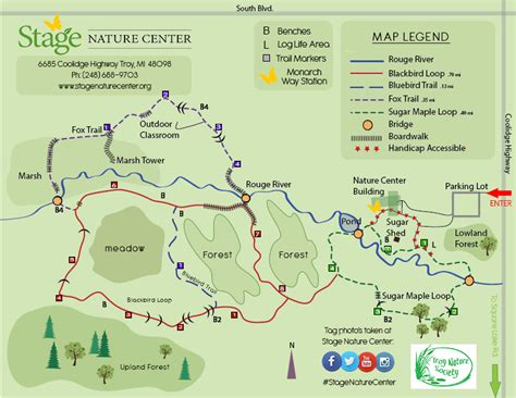 nature park trail map