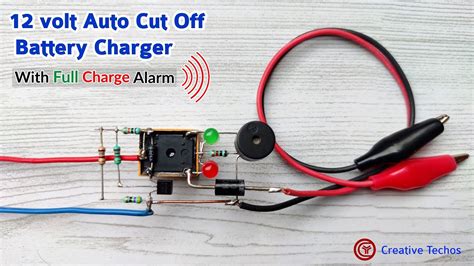 12v Auto Cut Off Battery Charger Circuit YouTube