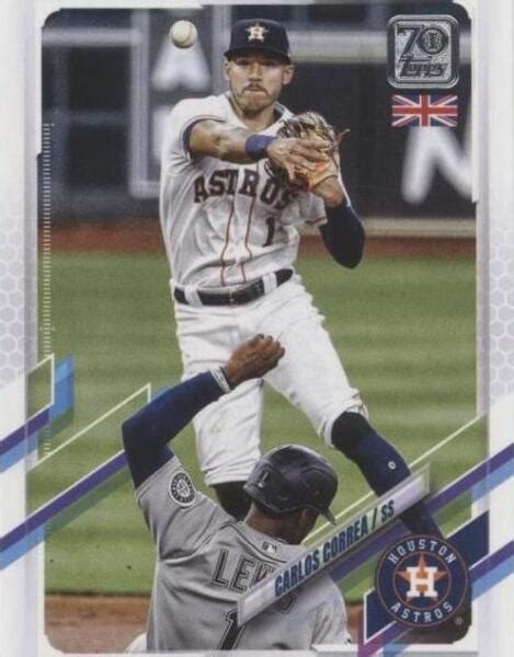 Topps Uk Edition Carlos Correa For Sale Online Ebay