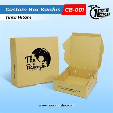 Packaging Box Kardus Print Tinta Hitam Revo Print Online