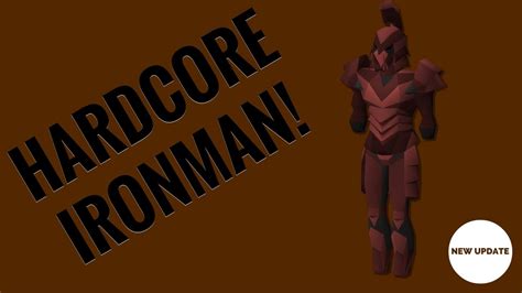 Osrs Hardcore Ironman Mode Is Here Youtube