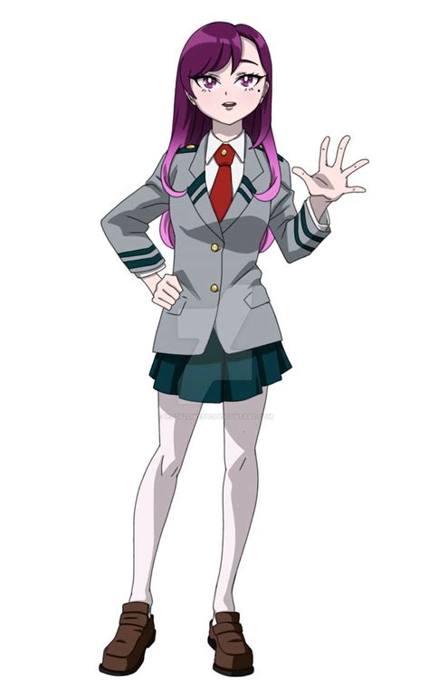 Mha Oc Ua School Uniform By Wildflower62 On Deviantart