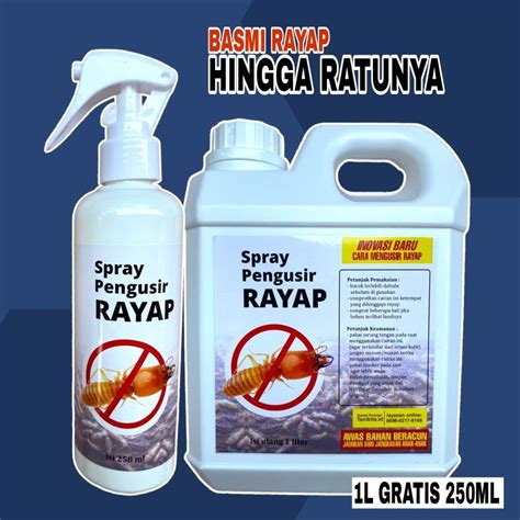 Jual PEMBASMI SEMUA JENIS RAYAP KAYU RAYAP TANAH RAYAP BASAH 100