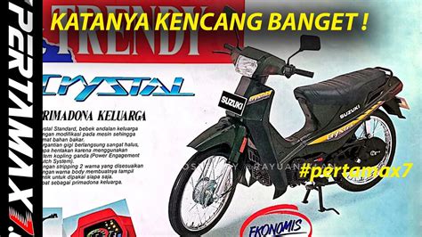 Spesifikasi Suzuki Crystal Standar Terjamen Katanya Kencang Suzuki