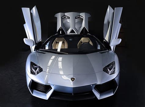 Lamborghini Aventador LP700 4 Roadster 2014 Open Doors Nice Cool