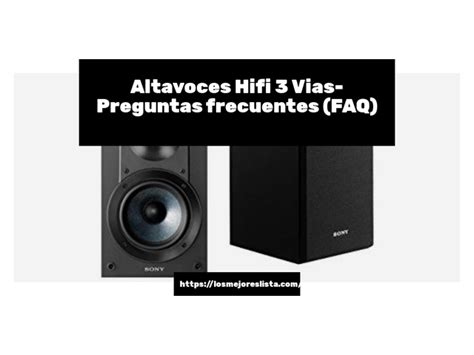 Los Mejores Altavoces Hifi Vias Gu A De Compra Opiniones Y