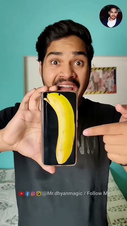 Mobile 📱 And Banana 🍌 Magictricks 😜viral Tutorialshortsbanana