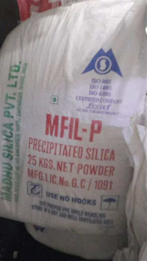 Precipitated Silica Madhu MLA Chemical Formula SiO2 Powder At Rs 52