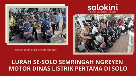 Gibran Bikin Gebrakan Pertama Kalinya Motor Listrik Jadi Motor Dinas