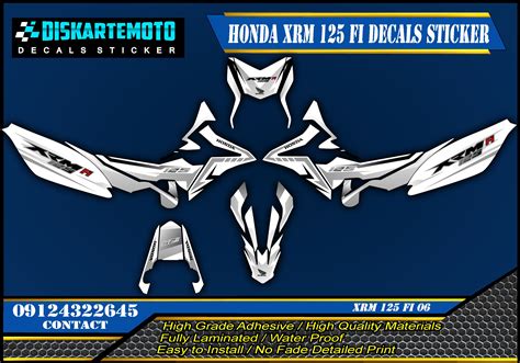 Xrm 125 Motard Decals Ubicaciondepersonascdmxgobmx
