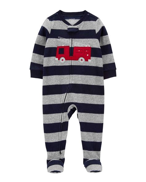 Riachuelo Macac O Pijama Beb De Fleece Caminh O Multicor Carter S