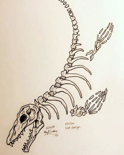 Mosasaurus Tattoo Idea By Alyxsylvesterskyline On Deviantart