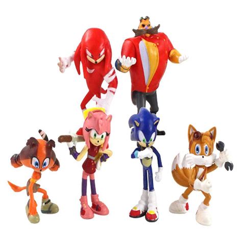 Sonic The Hedgehog Action Figures Pcs Collectible Figures For