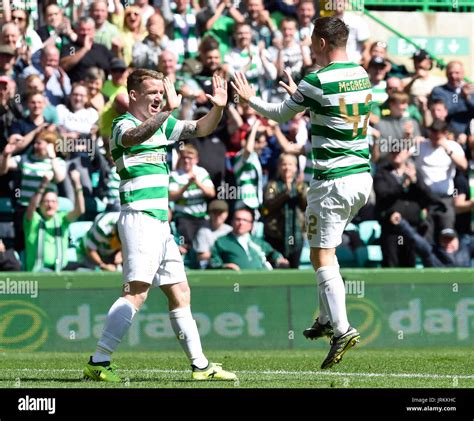 Celtic S Callum Mcgregor Celebrates Scoring His Sides Fourth Goal Of