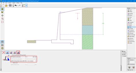 Water Program Cantilever Wall Pomoc Online Geo