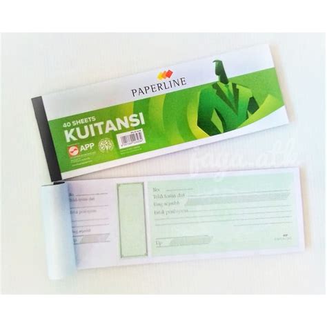 Jual Kuitansi Paperline Kwitansi PPL KT 40M 40T Shopee Indonesia