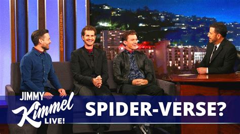 Tom Holland Andrew Garfield And Tobey Maguire Confirms Spider Verse Spider Man No Way Home