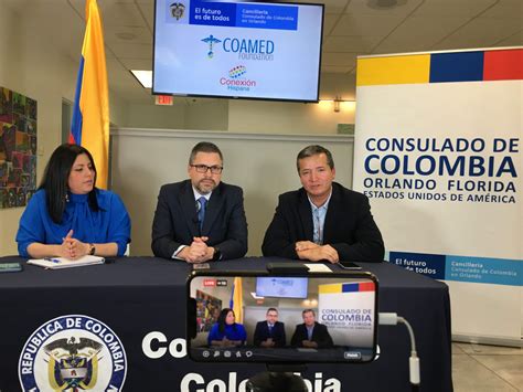 Consulado De Colombia En Orlando Abre Ventanilla De Salud