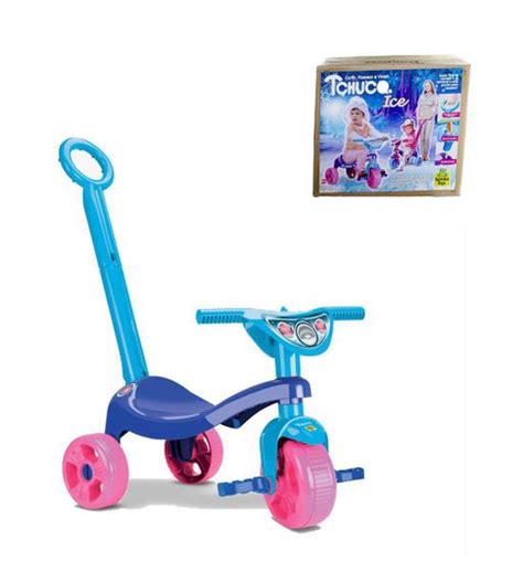 Triciclo Infantil Princesa Judy Haste Empurrador Samba Toys