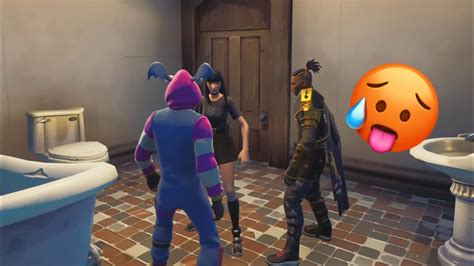 Fortnite Roleplay THE SUS WEIRD FRIEND WE DATE A Fortnite Short