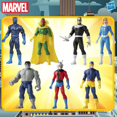 Marvel Legends Retro Collection Action Figures Wave 3