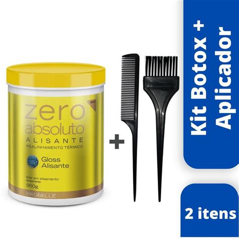 Kit Botox Zero Absoluto G Probelle Pente E Pincel Aplicador