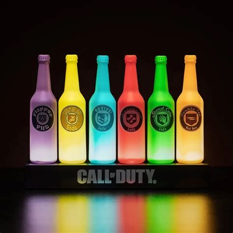 Cod Perk A Colas Light These Colourful Bottles Light Up At The Touch Of A Button And Features