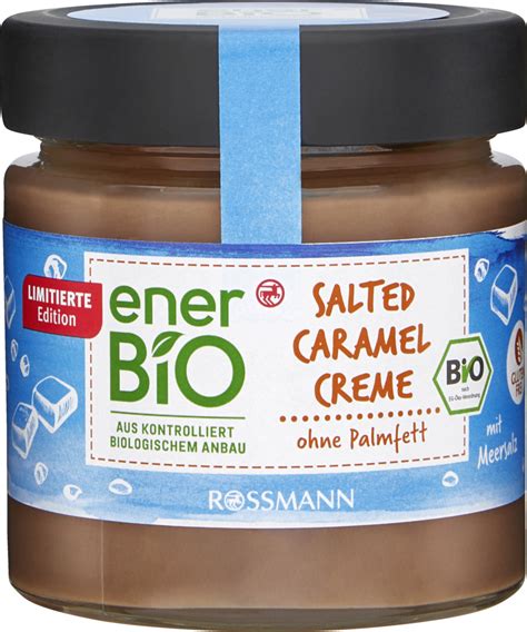 EnerBiO Salted Caramal Creme Mit Meersalz Von ROSSMANN Ansehen