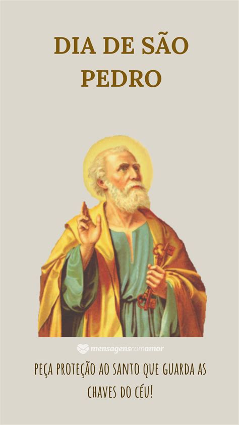 Dia De Sao Pedro Apostolo - Pin de rosangela maria em personalizados | Imagem de são pedro, Dia de ...