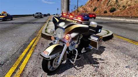 Florida Highway Patrol Harley Davidson Electra Glide Gta V