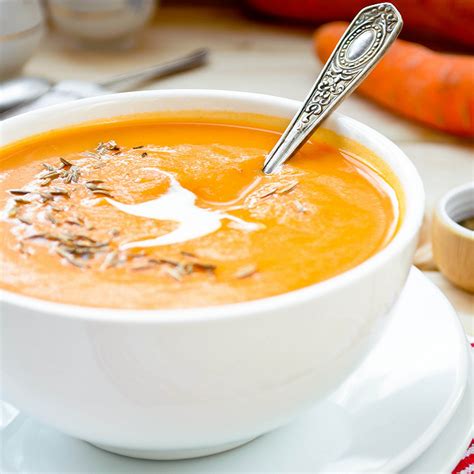 Recette Velouté de carottes au cumin