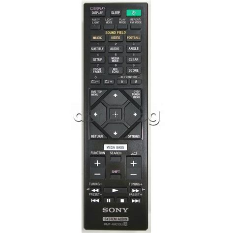 ДУ RMT AM210U за аудио система Sony MHC GT4D MHC V44D MHC V50D SHAKE