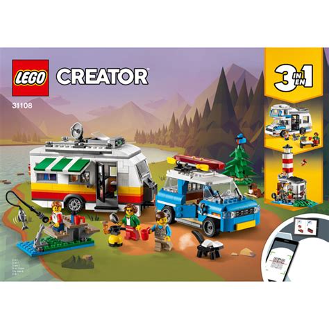 LEGO Caravan Family Holiday Set 31108 Instructions | Brick Owl - LEGO ...