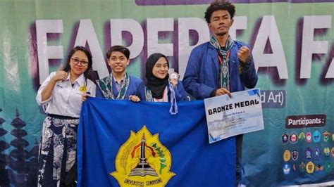 Mahasiswa FTP USM Juarai Lomba Poster Tingkat Nasional Di Bali