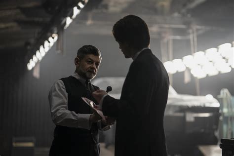 Photo De Andy Serkis The Batman Photo Andy Serkis Robert Pattinson