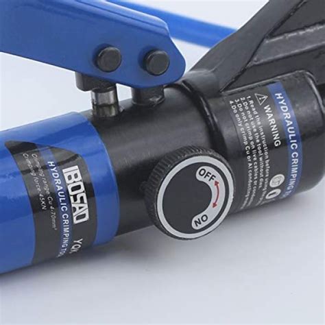 IBOSAD Hydraulic Cable Lug Crimper Tool 12 AWG To 00 2 0