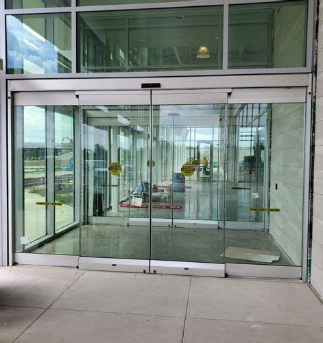 Aluminum Sliding System Sl500 Cgl Assa Abloy Entrance Systems Glass Door Concealed