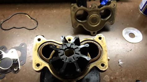 Mercruiser Brass Sea Pump Impeller Rebuild Kit Install Aftermarket