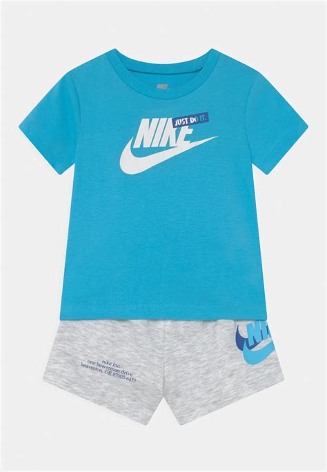 Nike Sportswear Icon Unisex Set T Shirt Print Birch Heather Grau