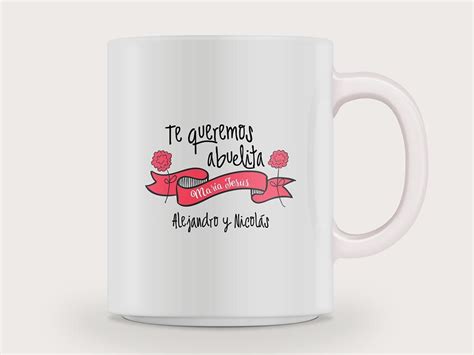 Taza Para Las Abuelas Camisetas Para Mam Regalos F Ciles Para Novio