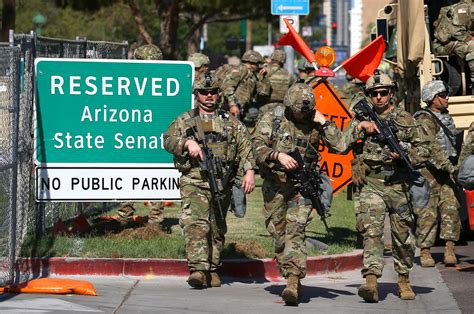 States Mull Deploying National Guard Amid Worries About Election Day