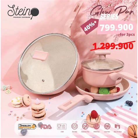 Jual STEIN COOKWARE GLOW PAN 5IN1 SERIES STEIN COOK WARE ALAT MASAK