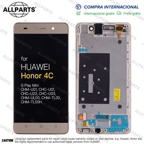 Display For Huawei Honor C Lcd Touch Screen Replace G Play Mini Chm