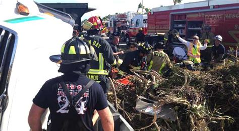 Photos Tractor Trailer Crash Trauma Alert Shuts Down I 95 Wednesday