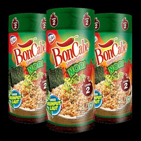 Jual Boncabe Sambal Tabur Nori Rasa Rumput Laut Level Shopee